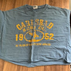 Cropped graphic T-shirt